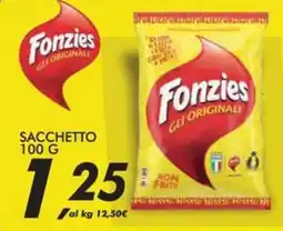 Coop Fonzies sacchetto offerta