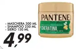 Coop Pantene maschera, shampoo e siero offerta