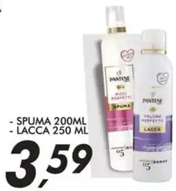 Coop Pantene spuma e lacca offerta