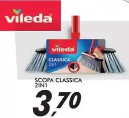Coop Vileda scopa classica 2in1 offerta