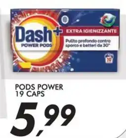 Coop Dash power pods offerta