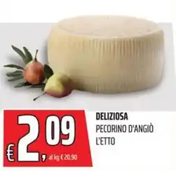 Coop Deliziosa pecorino d'angiò offerta