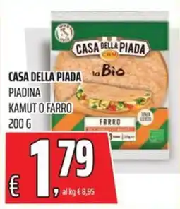 Coop Casa della piada kamuto farro offerta