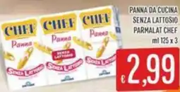 Sisa Panna da cucina senza lattosio PARMALAT CHEF offerta