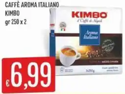 Sisa Caffè aroma italiano KIMBO offerta