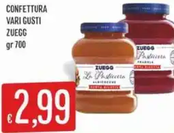 Sisa Confettura ZUEGG offerta