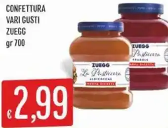 Sisa Confettura ZUEGG offerta