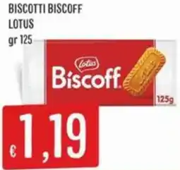 Sisa Biscotti biscoff LOTUS offerta