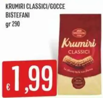 Sisa Krumiri classici/gocce BISTEFANI offerta