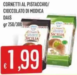 Sisa Cornetti al pistacchio/ cioccolato di modica DAIS offerta