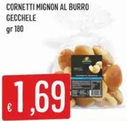 Sisa Cornetti mignon al burro GECCHELE offerta