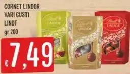 Sisa Cornet lindor LINDT offerta
