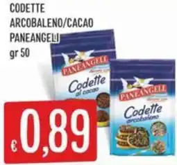 Sisa Codette arcobaleno/cacao PANEANGELI offerta