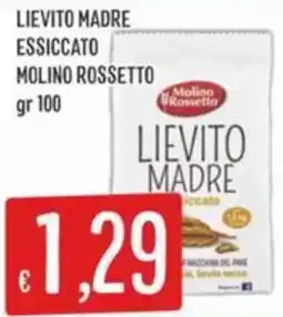 Sisa Lievito madre essiccato MOLINO ROSSETTO offerta