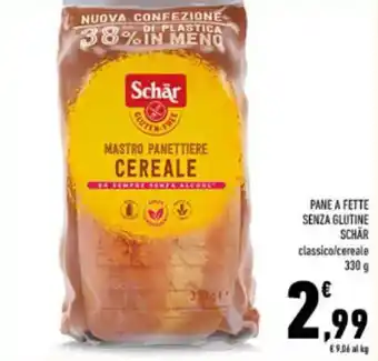 Pane a fette senza glutine SCHÄR