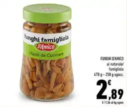 Conad Funghi D'AMICO offerta
