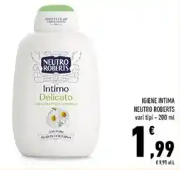 Conad Igiene intima NEUTRO ROBERTS offerta