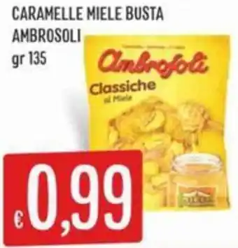 Sisa Caramelle miele busta AMBROSOLI offerta
