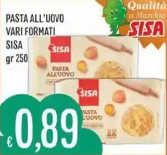 Sisa Pasta all'uovo SISA offerta