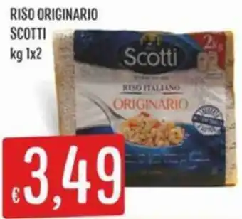Sisa Riso originario SCOTTI offerta