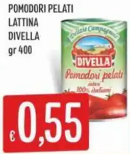 Sisa Pomodori pelati lattina DIVELLA offerta