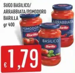 Sisa Sugo basilico/ arrabbiata/pomodoro BARILLA offerta
