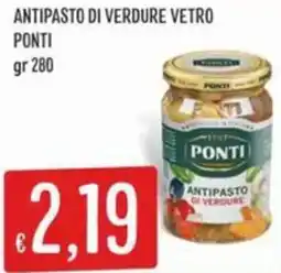 Sisa Antipasto di verdure vetro PONTI offerta