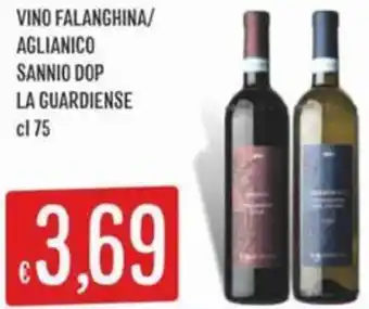 Sisa Vino falanghina/ aglianico sannio dop la guardiense offerta