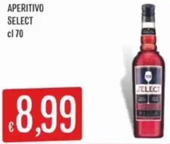 Sisa Aperitivo SELECT offerta