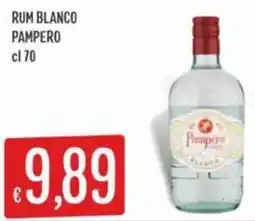 Sisa Rum blanco PAMPERO offerta