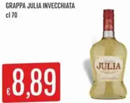 Sisa Grappa julia invecchiata offerta