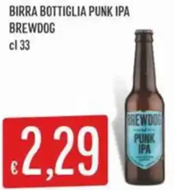 Sisa Birra bottiglia punk ipa BREWDOG offerta