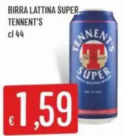 Sisa Birra lattina super TENNENT'S offerta