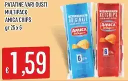 Sisa Patatine multipack AMICA CHIPS offerta