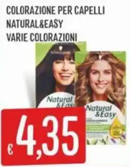 Sisa Colorazione per capelli NATURAL&EASY offerta