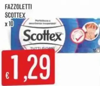 Sisa Fazzoletti SCOTTEX offerta