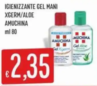 Sisa Igienizzante gel mani xgerm/aloe AMUCHINA offerta