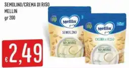 Sisa Semolino/crema di riso MELLIN offerta