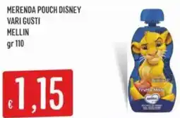 Sisa Merenda pouch disney MELLIN offerta