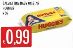 Sisa Salviettine baby unistar HUGGIES offerta