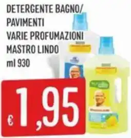 Sisa Detergente bagno/ pavimenti MASTRO LINDO offerta