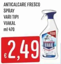 Sisa Anticalcare fresco spray VIAKAL offerta