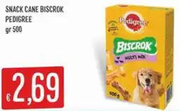 Sisa Snack cane biscrok PEDIGREE offerta
