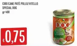 Sisa Cibo cane patè pollo/vitello SPECIAL DOG offerta