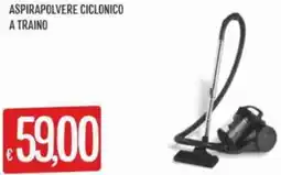 Sisa Aspirapolvere ciclonico a traino offerta