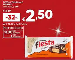 Bennet Fiesta l'originale FERRERO offerta