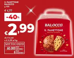 Bennet Il panettone BALOCCO offerta