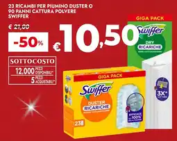 Bennet 23 ricambi per piumino duster o 90 panni cattura polvere SWIFFER offerta