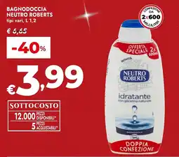 Bennet Bagnodoccia NEUTRO ROBERTS offerta