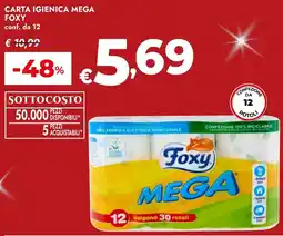 Bennet Carta igienica mega FOXY offerta
